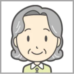 お客様の声イラスト-60代女性